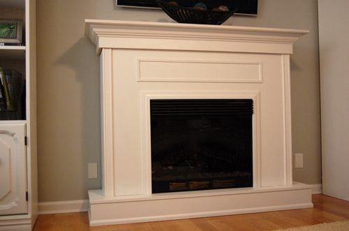 Electric Fireplace Surround Plans
 Diy Electric Fireplace Surround WoodWorking Projects & Plans