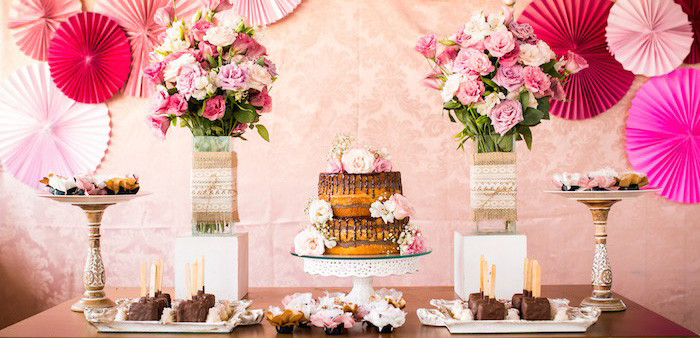 Elegant Birthday Decorations
 Kara s Party Ideas Elegant 30th Birthday Party