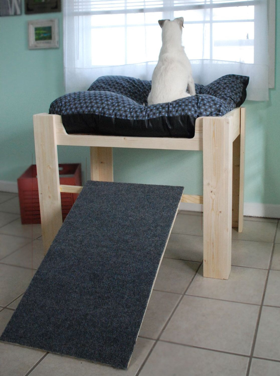 Elevated Dog Beds DIY
 Handmade Wood Raised Dog Bed Elevated Dog Bed Dog Bed