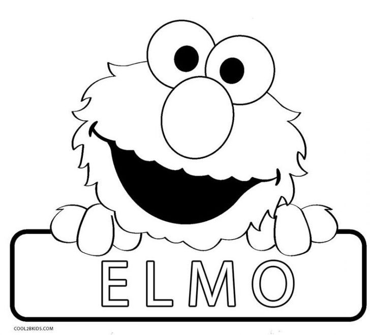 Elmo Coloring Pages For Toddlers
 Elmo Coloring Pages Free Printable
