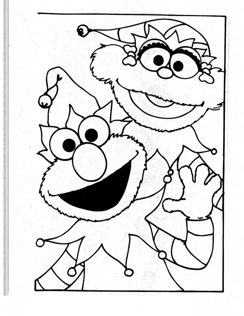 Elmo Coloring Pages For Toddlers
 Free Printable Elmo Coloring Pages For Kids