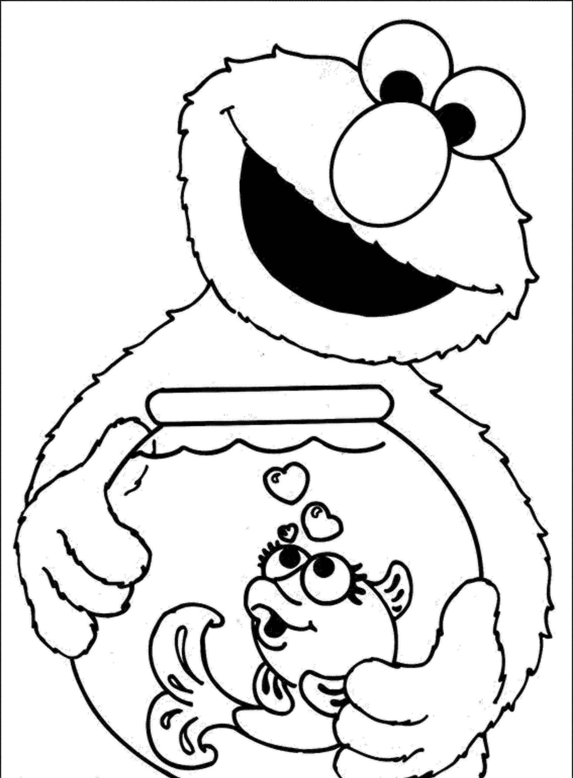 Elmo Coloring Pages For Toddlers
 Print & Download Elmo Coloring Pages for Children’s Home
