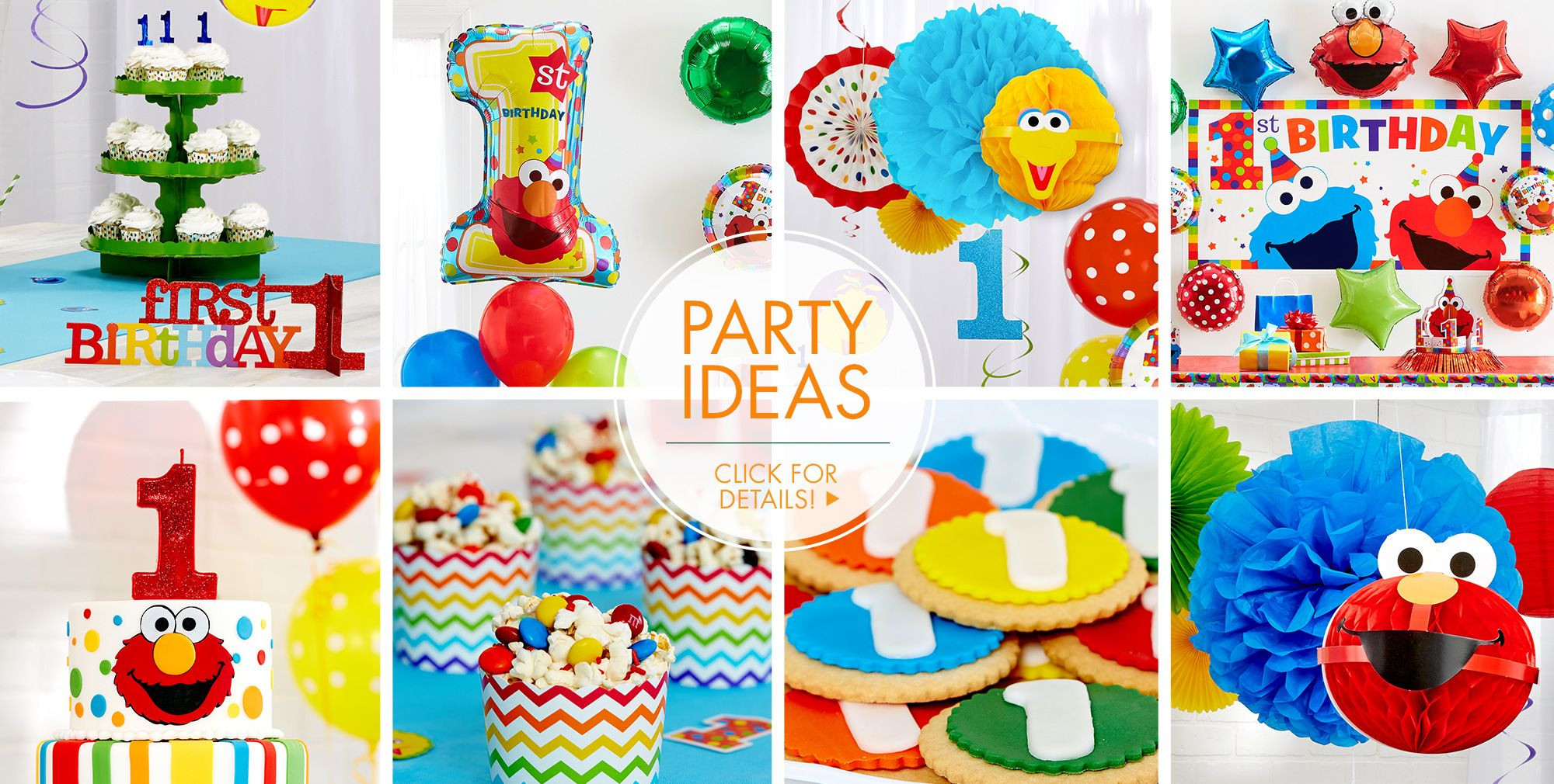 Elmo Decorations For 1st Birthday
 Elmo 1st Birthday Party Supplies