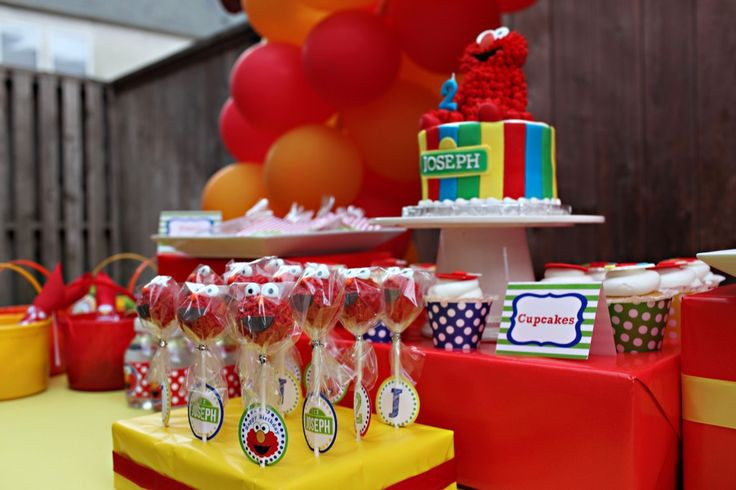 Elmo Themed Birthday Party Ideas
 90 best Super Grover images on Pinterest