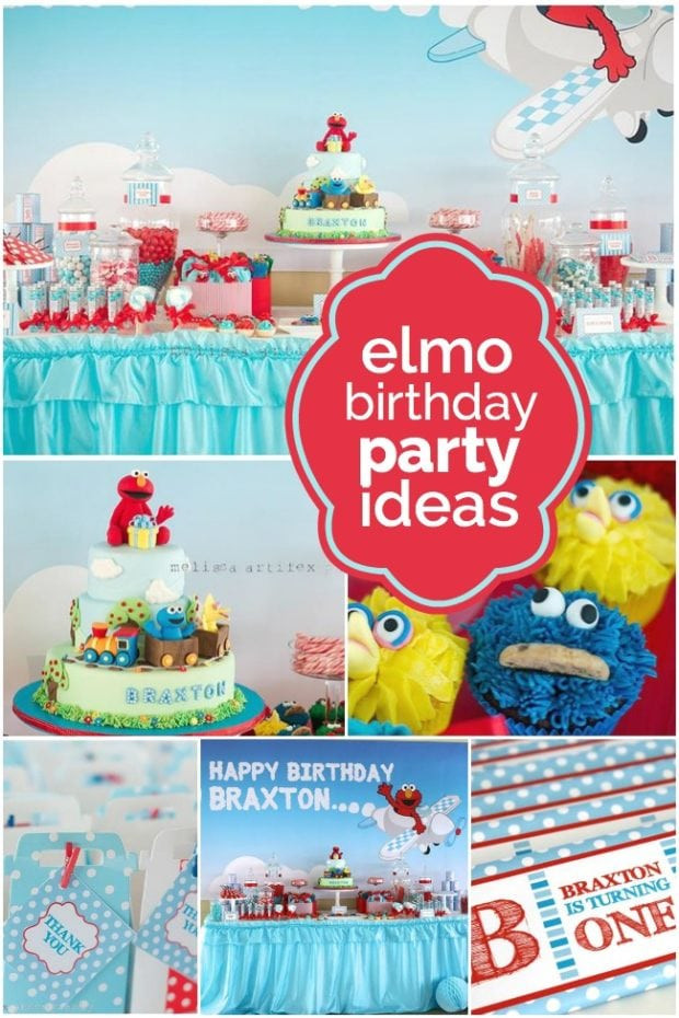 Elmo Themed Birthday Party Ideas
 13 Cool Boy s Birthday Parties We Love Spaceships and