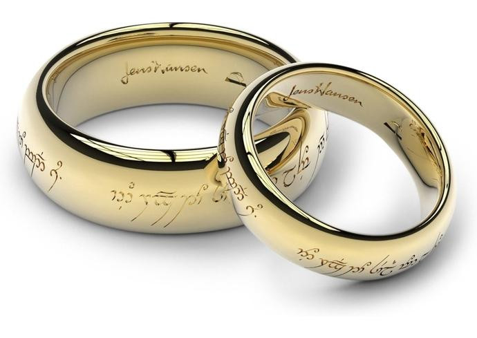 Elvish Wedding Rings
 Elvish Inspired Wedding Rings – Jens Hansen NZ