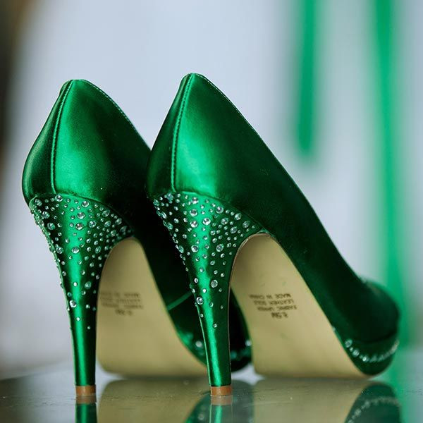 Emerald Green Wedding Shoes
 75 Wedding Shoes You ll Want to Wear Again