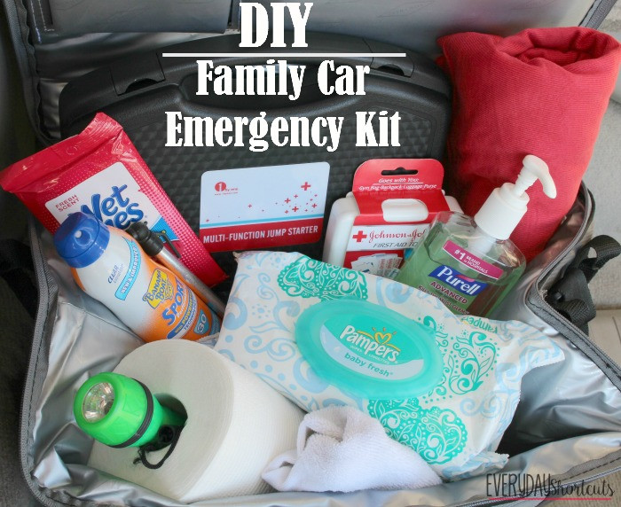 Emergency Car Kit DIY
 DIY Family Car Emergency Kit Everyday Shortcuts