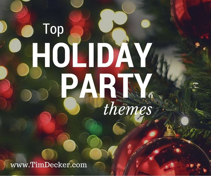 Employee Holiday Party Ideas
 pany Christmas Party Themes