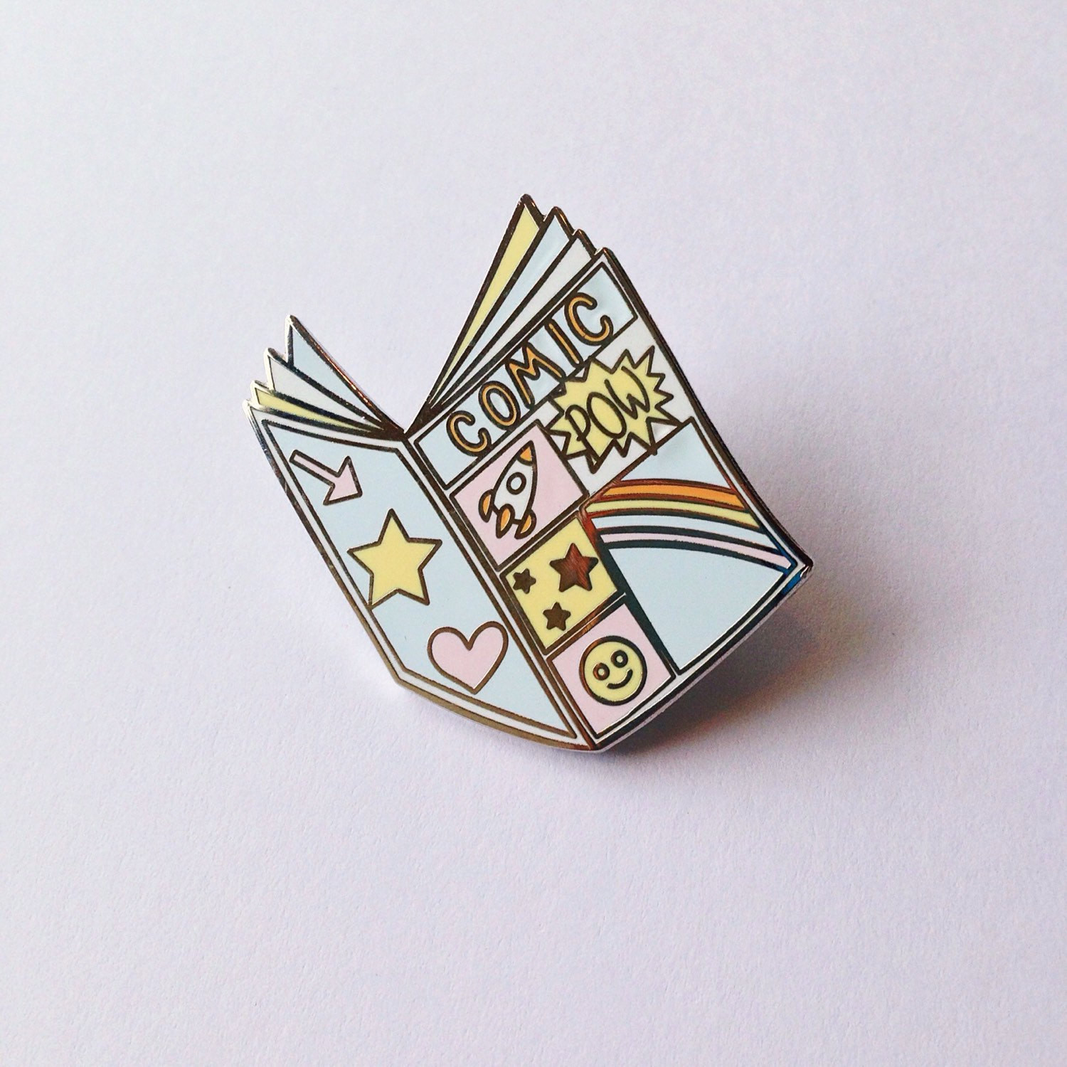 Enamel Pins
 ic book enamel pin lapel pin hat pin pin badge