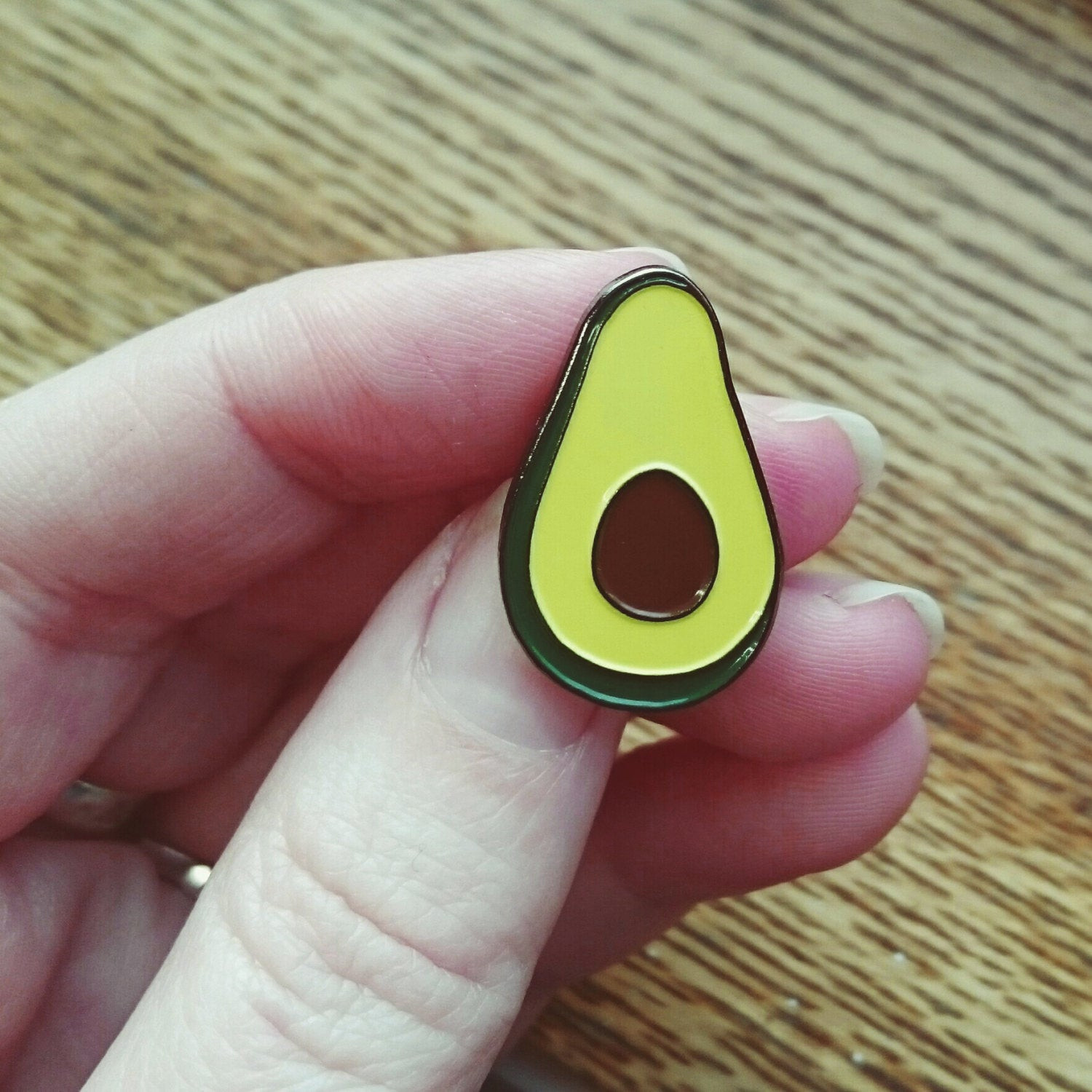 Enamel Pins
 avocado enamel pin badge by BornFreePress on Etsy
