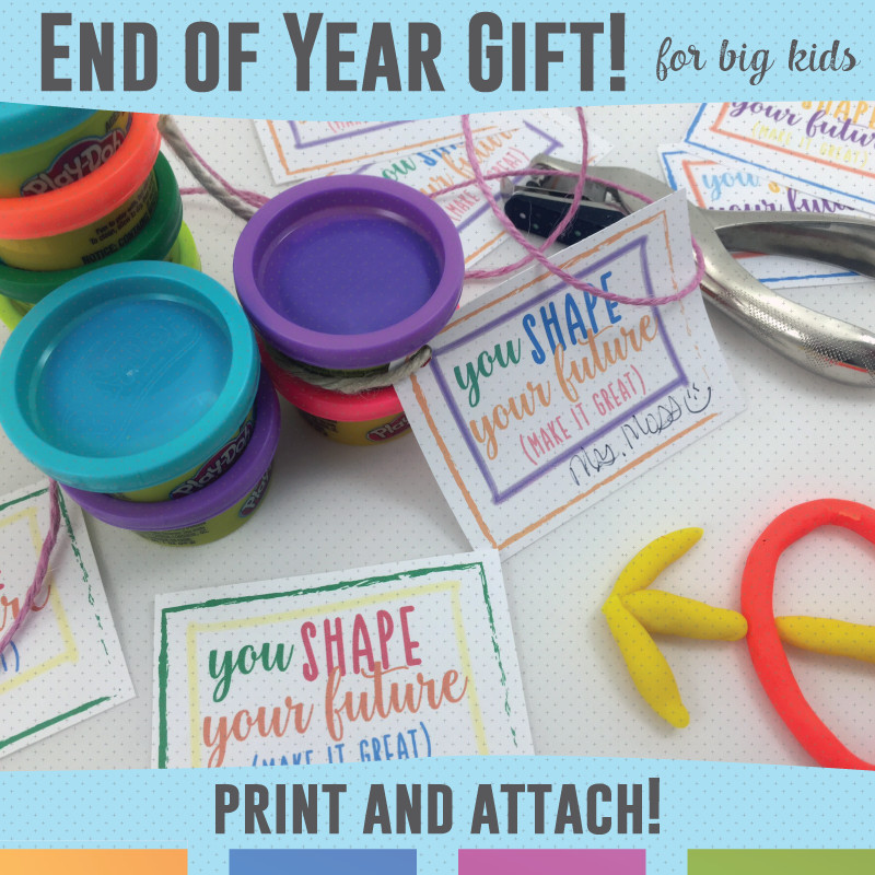 End Of School Year Gifts For Kids
 Student Gifts Free End of Year Printables for Big Kids