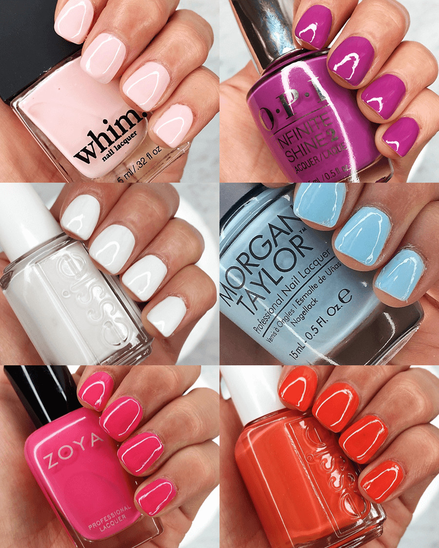 End Of Summer Nail Colors
 6 New Colors To Try For Your Summer Nails