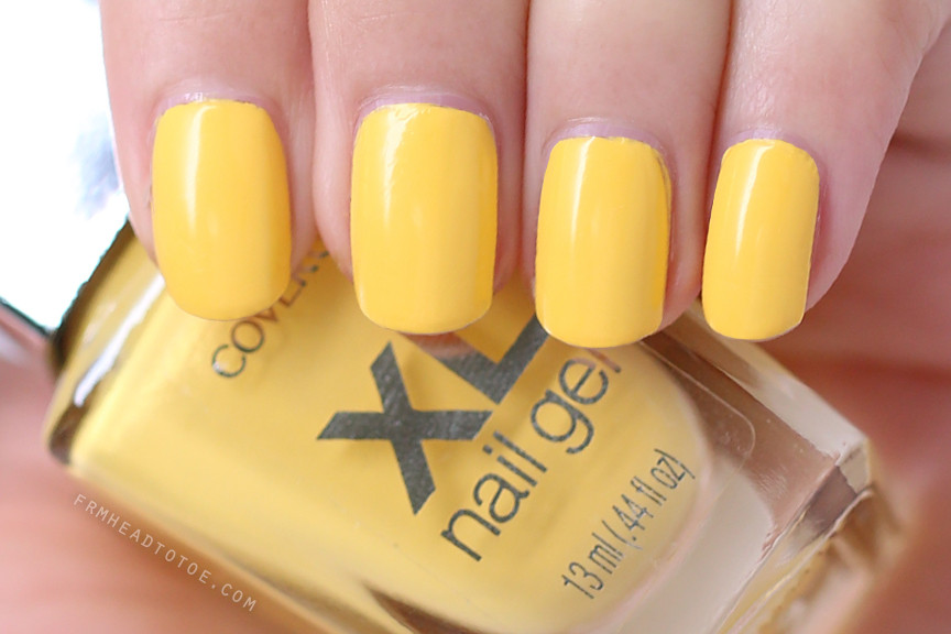 End Of Summer Nail Colors
 Manicure Monday Covergirl Haughty Lemon From Head To Toe