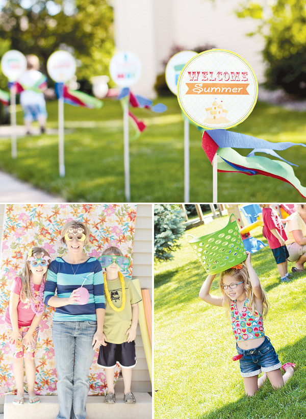 End Of Summer Party Ideas For Kids
 Adults & Kids Wel e Summer Party Hostess with the
