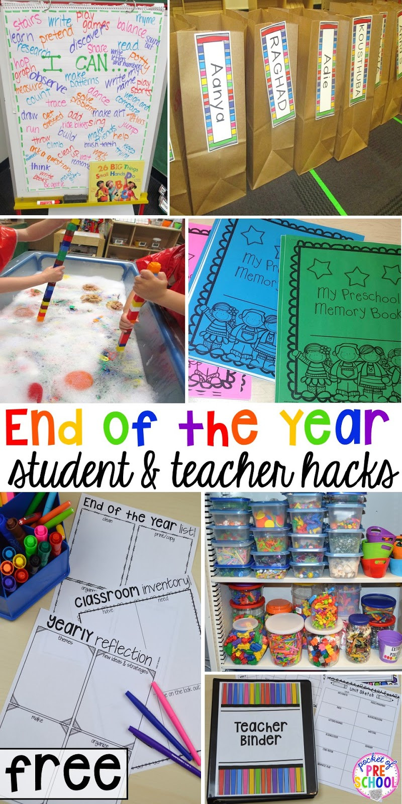 End Of Year Preschool Craft
 End of the Year Pocket of Preschool