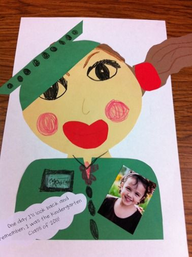 End Of Year Preschool Craft
 Adorable end of year graduation idea for Alyssa for