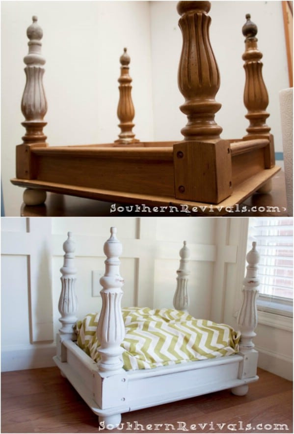 End Table Dog Bed DIY
 20 Easy DIY Dog Beds and Crates That Let You Pamper Your