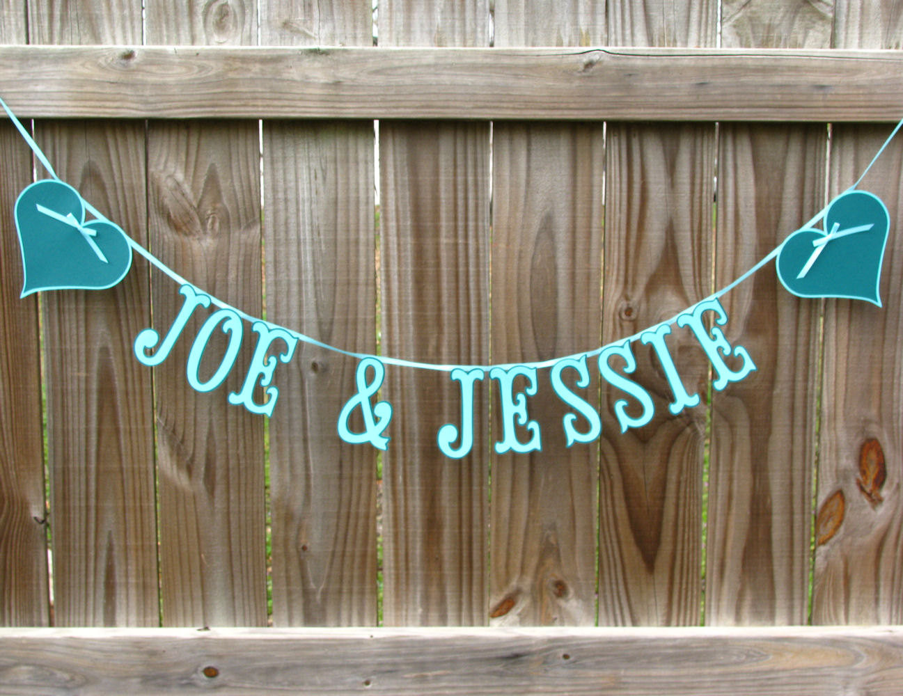 Engagement Party Banner Ideas
 Bride & Groom Name Banner Engagement Party Banner by