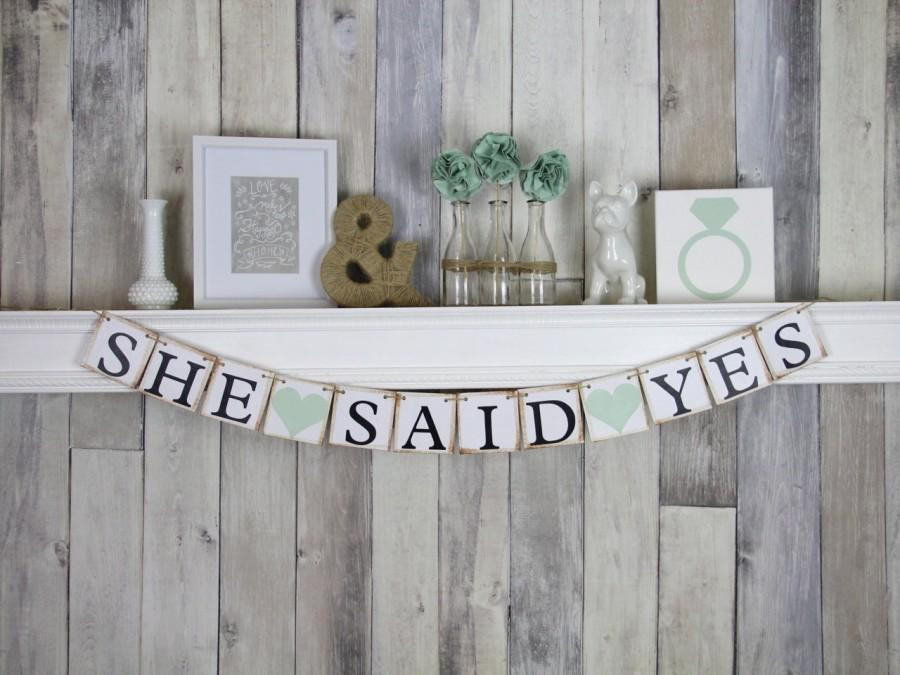 Engagement Party Banner Ideas
 Engagement Banner Engagement Party Ideas She Said Yes