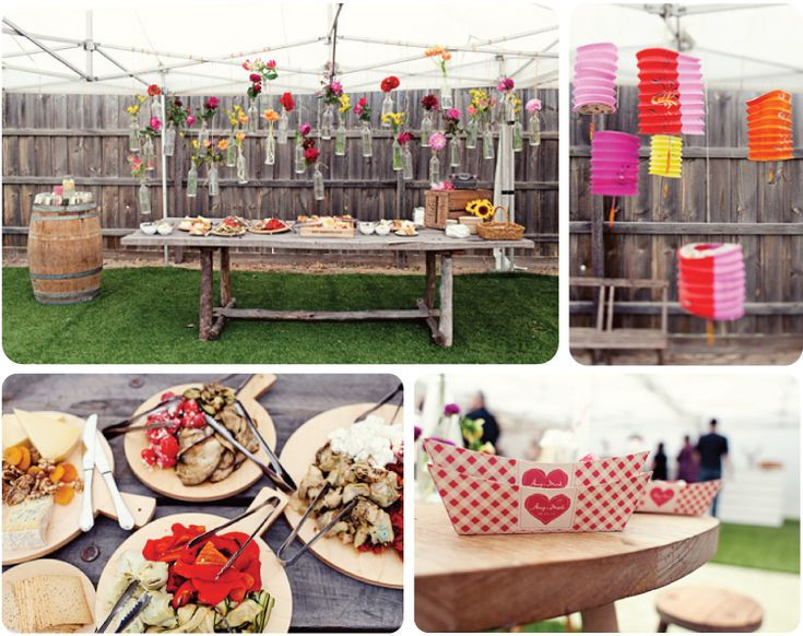 Engagement Party Catering Ideas
 Best 64 Backyard engagement party ideas ideas on Pinterest