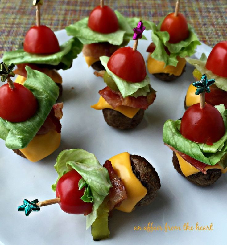 Engagement Party Food Ideas Pinterest
 Wedding Food Ideas Bacon Cheeseburger Meatballs DIY