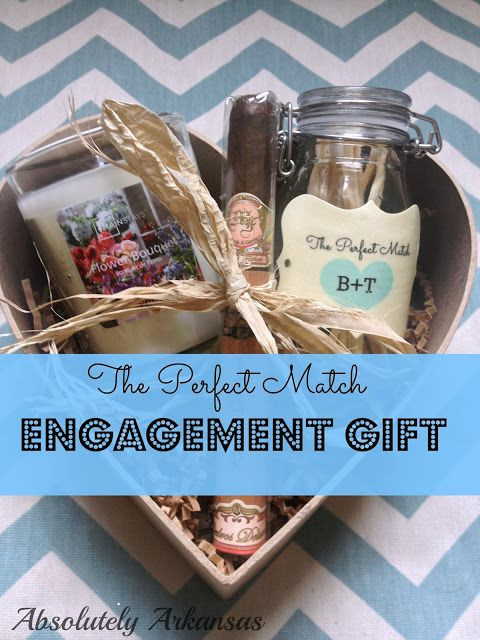 Engagement Party Gift Ideas
 The Perfect Match Engagement t Matches & a candle