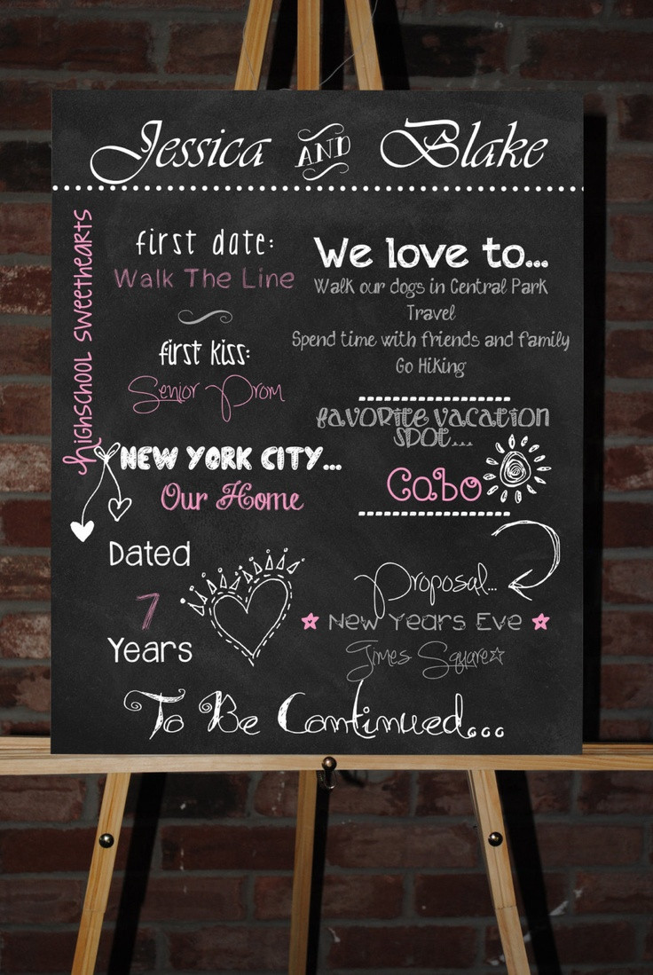 Engagement Party Sign Ideas
 Custom Printable Engagement Party Couple s Shower Bridal