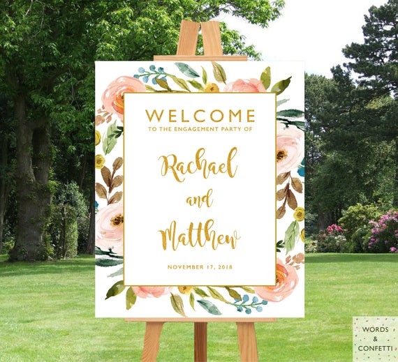Engagement Party Sign Ideas
 Engagement Party Decorations Rustic Engagement Party Decor