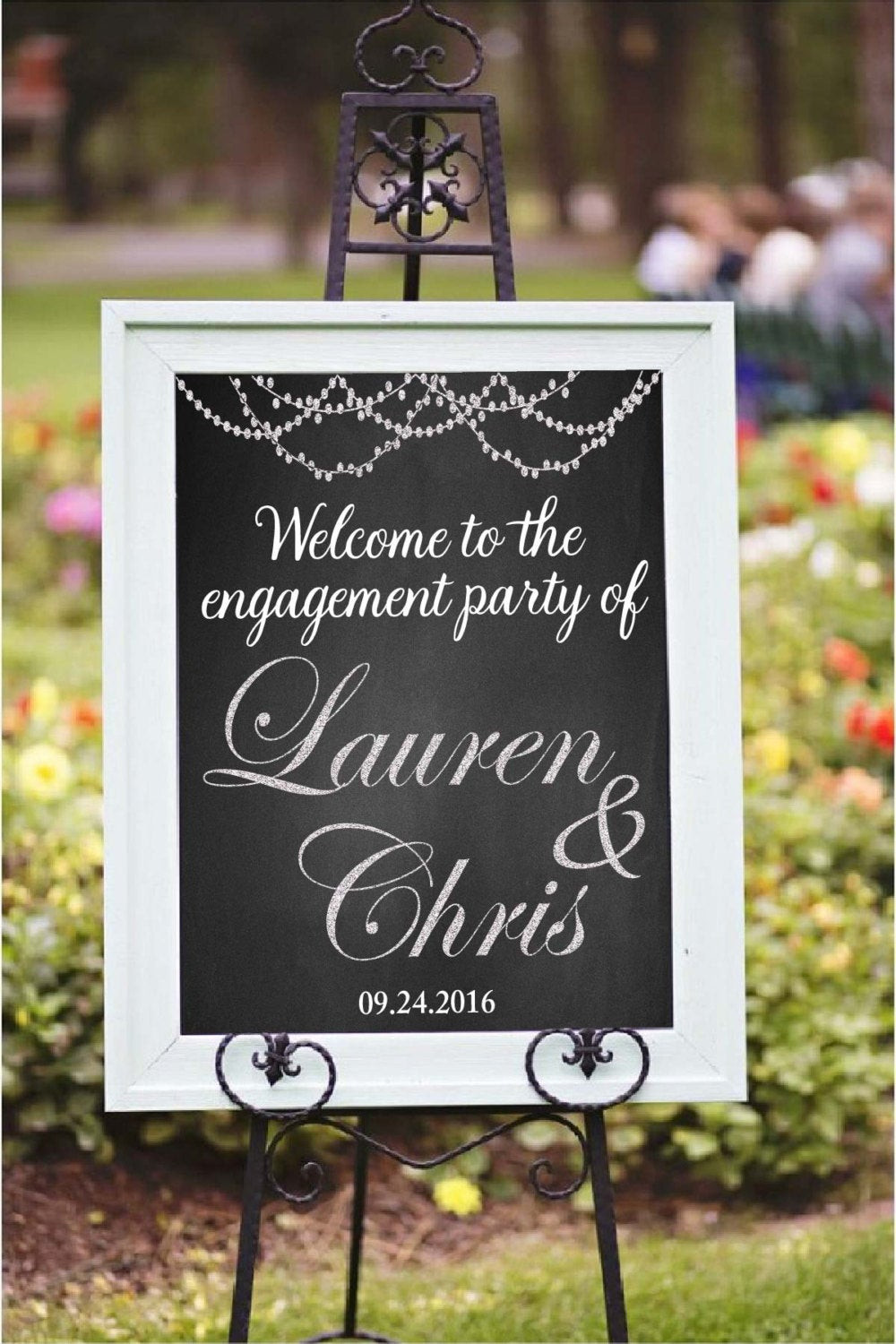 Engagement Party Sign Ideas
 Printable engagement party sign DIY Printable Wel e to the
