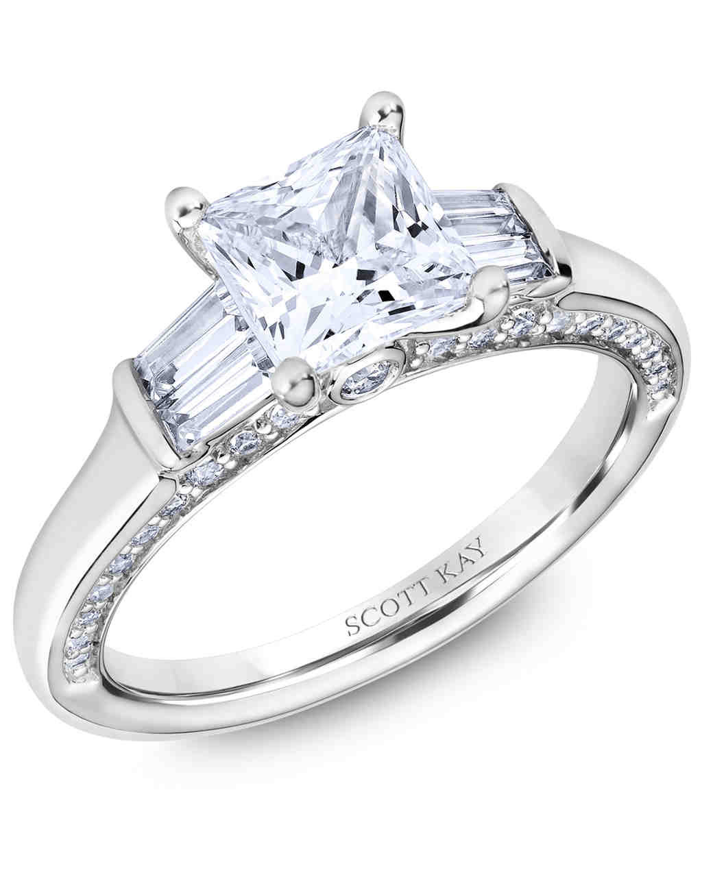 Engagement Princess Cut Rings
 30 Princess Cut Diamond Engagement Rings We Love