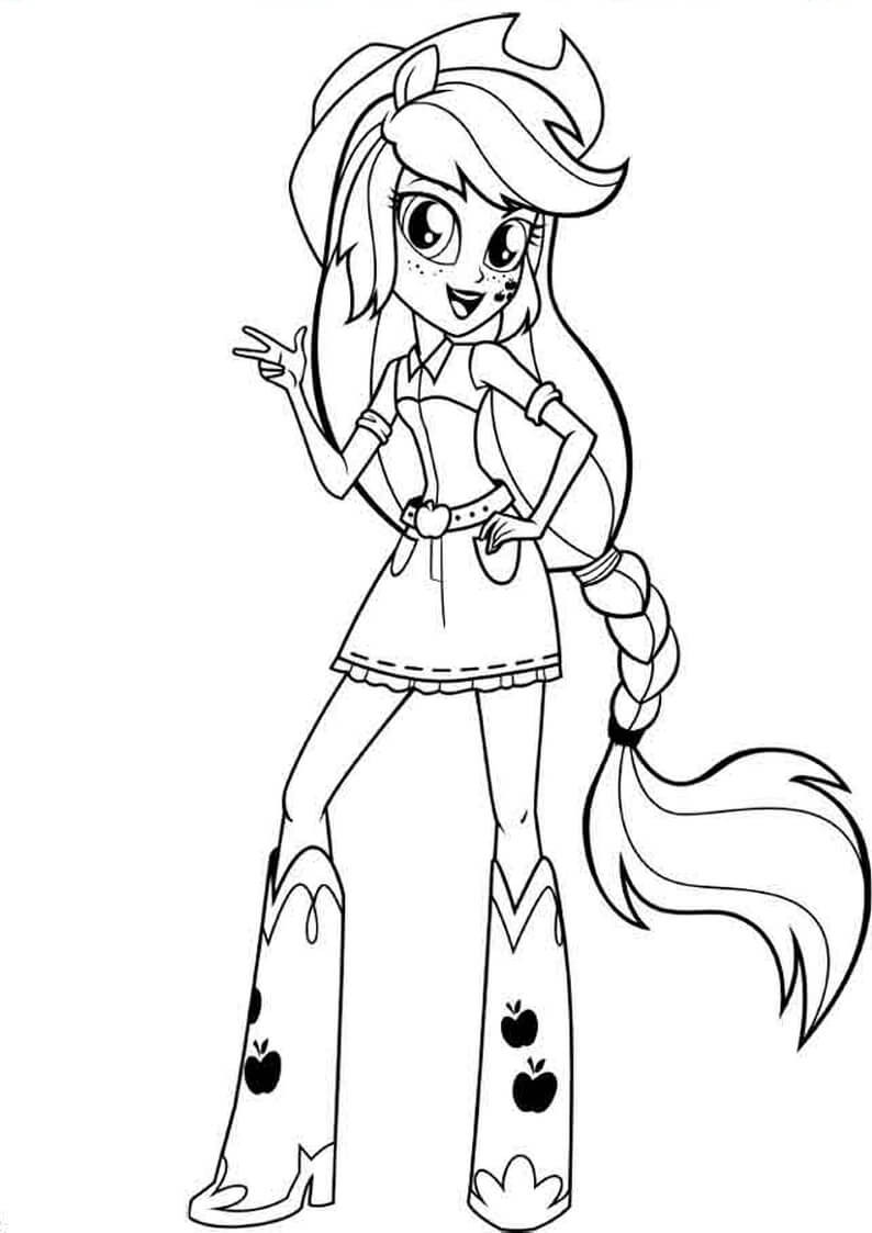 Equestria Girls Coloring Pages
 My Little Pony Equestria Girls Coloring Pages