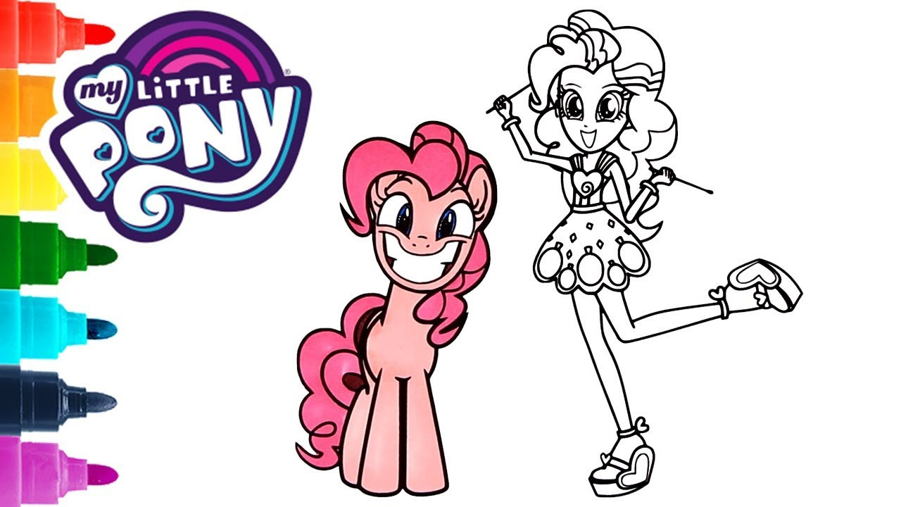 Equestria Girls Pinkie Pie Coloring Pages
 My Little Pony Equestria Girls