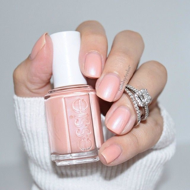 Essie Wedding Nail Polish
 A coral kissed pink nail polish that s definitely worth