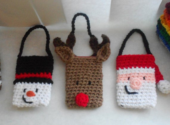 Etsy Christmas Gift Ideas
 Christmas Gift Card Holder and Ornament Set