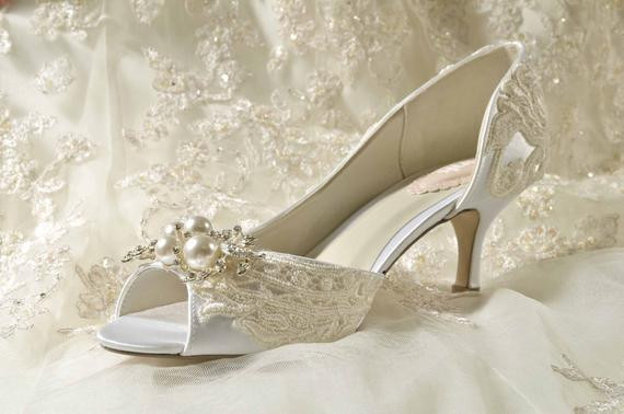 Etsy Wedding Shoes
 Womens Wedding Shoes Bridal Shoes Vintage Wedding Lace