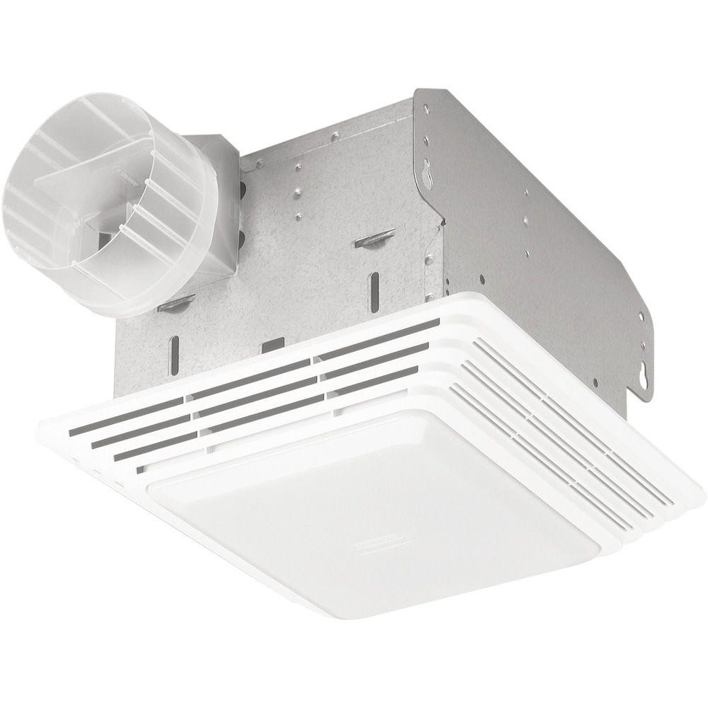 Exhaust Fan For Bathroom
 Broan 70 CFM Ceiling Exhaust Fan with Light 679 The Home