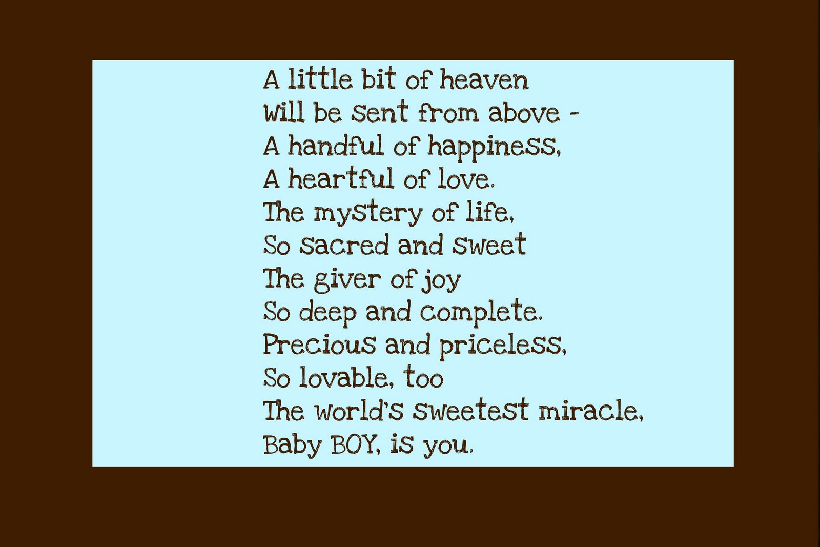 Expecting A Baby Boy Quotes
 Expecting Baby Poems And Quotes QuotesGram