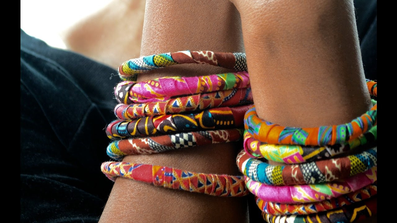Fabric Anklet
 DIY Ankara Fabric Bracelets