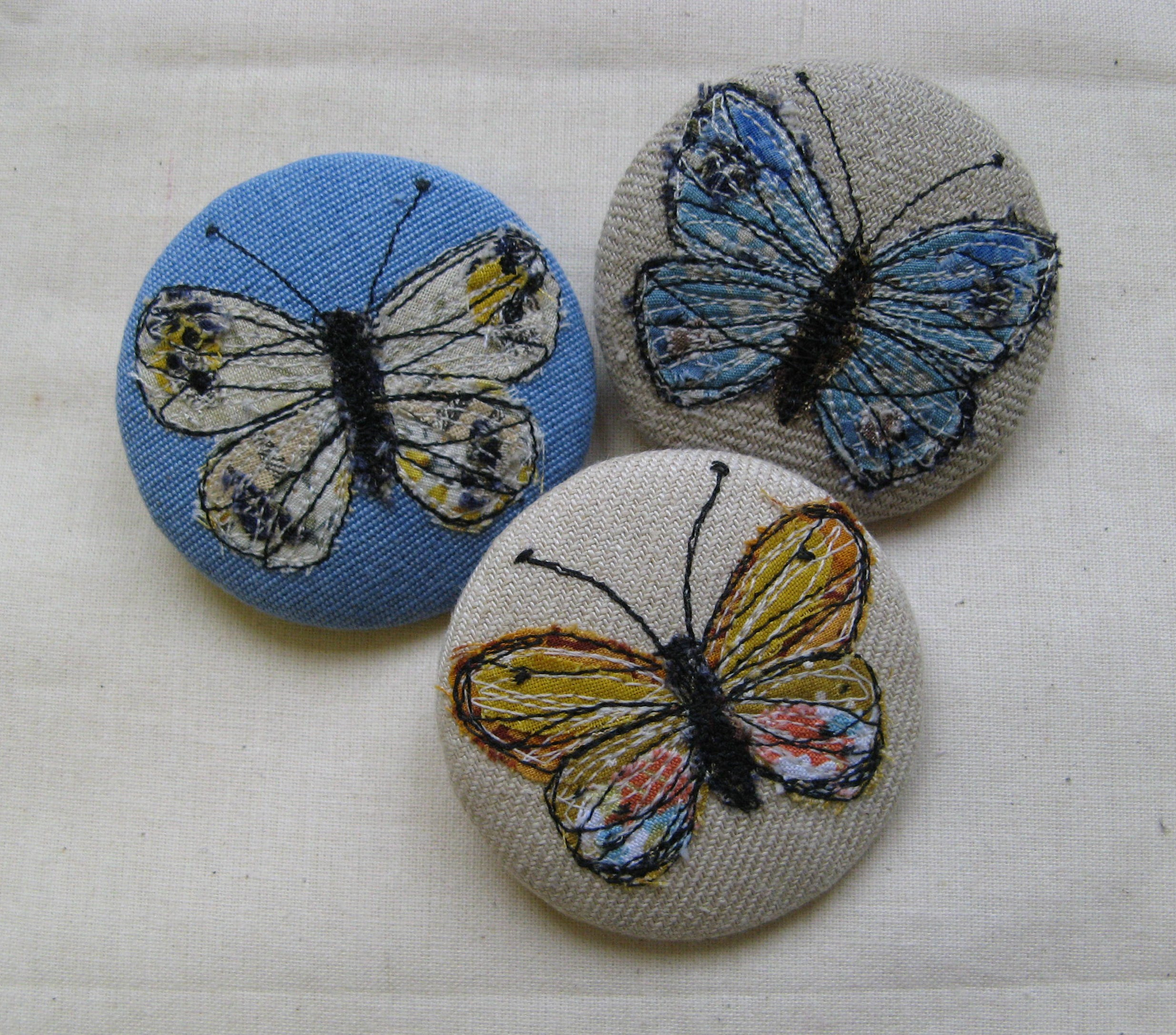 Fabric Brooches
 fabric brooch