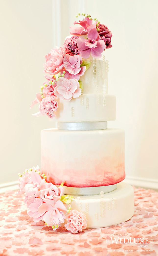 Fabulous Wedding Cakes
 15 Fabulous Ombre Wedding Cakes Belle The Magazine