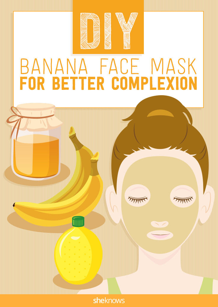 Face Masks DIY
 A DIY banana face mask your skin will love you for – SheKnows