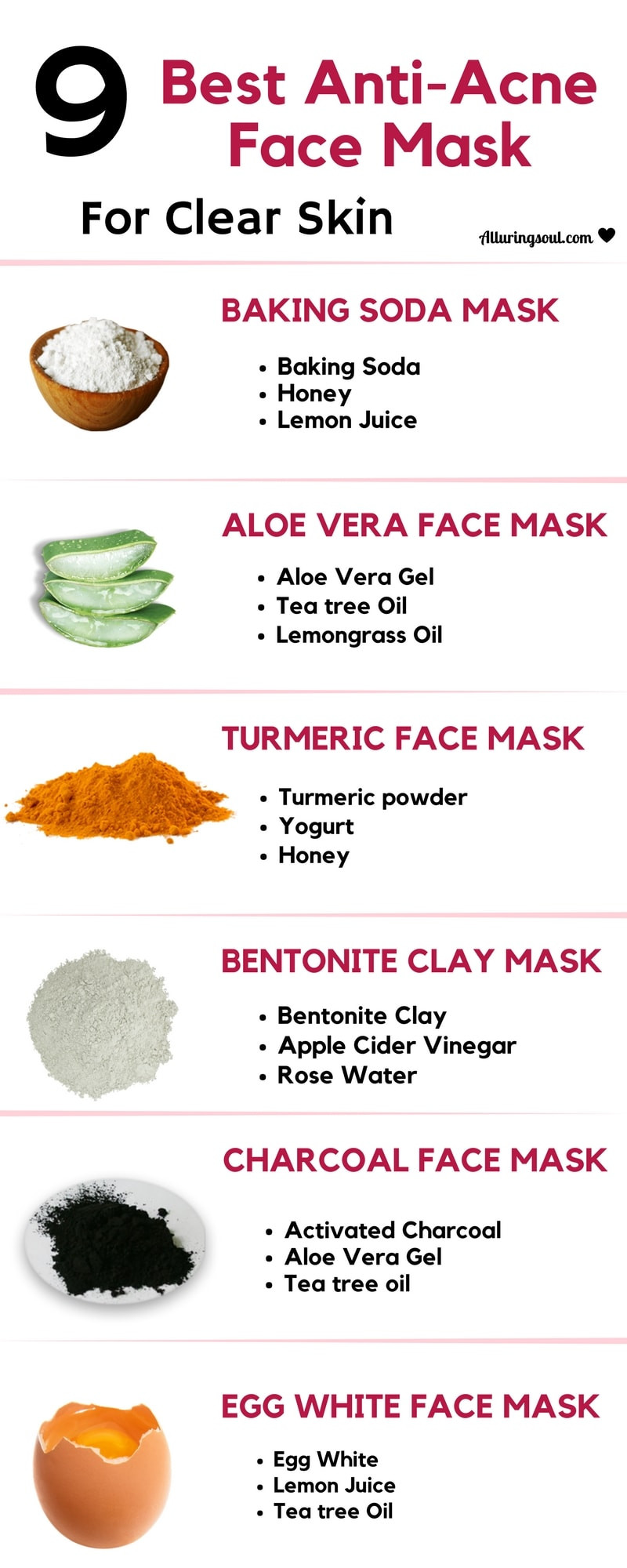 Face Masks For Acne DIY
 9 Homemade Acne Face Mask For Clear Skin