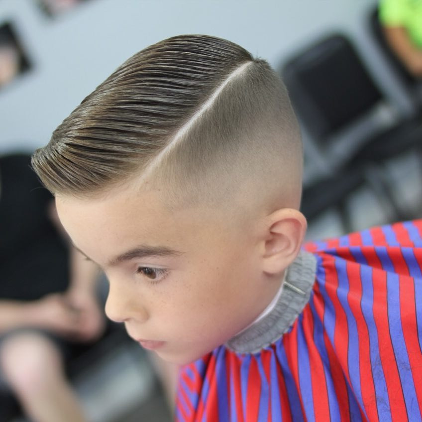 Fade Haircuts For Kids
 Fade For Kids 24 Cool Boys Fade Haircuts Men s Hairstyles
