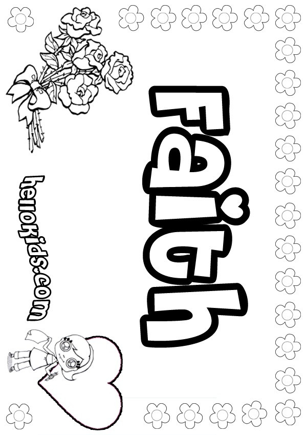 Faith Coloring Pages For Kids
 Faith coloring pages Hellokids