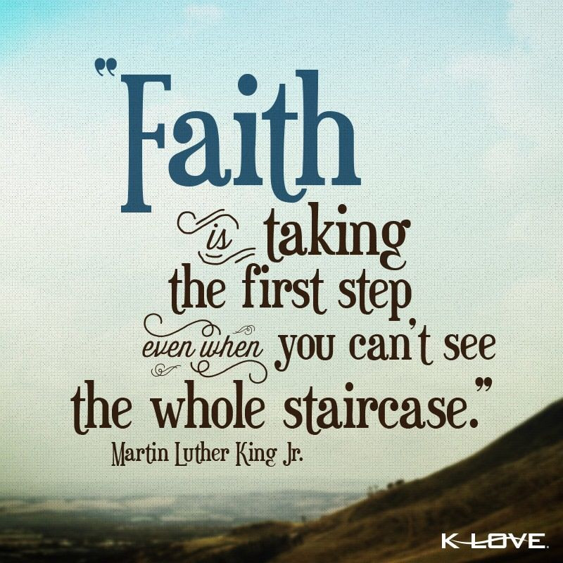 Faith In Relationship Quotes
 Faith is taking a first step