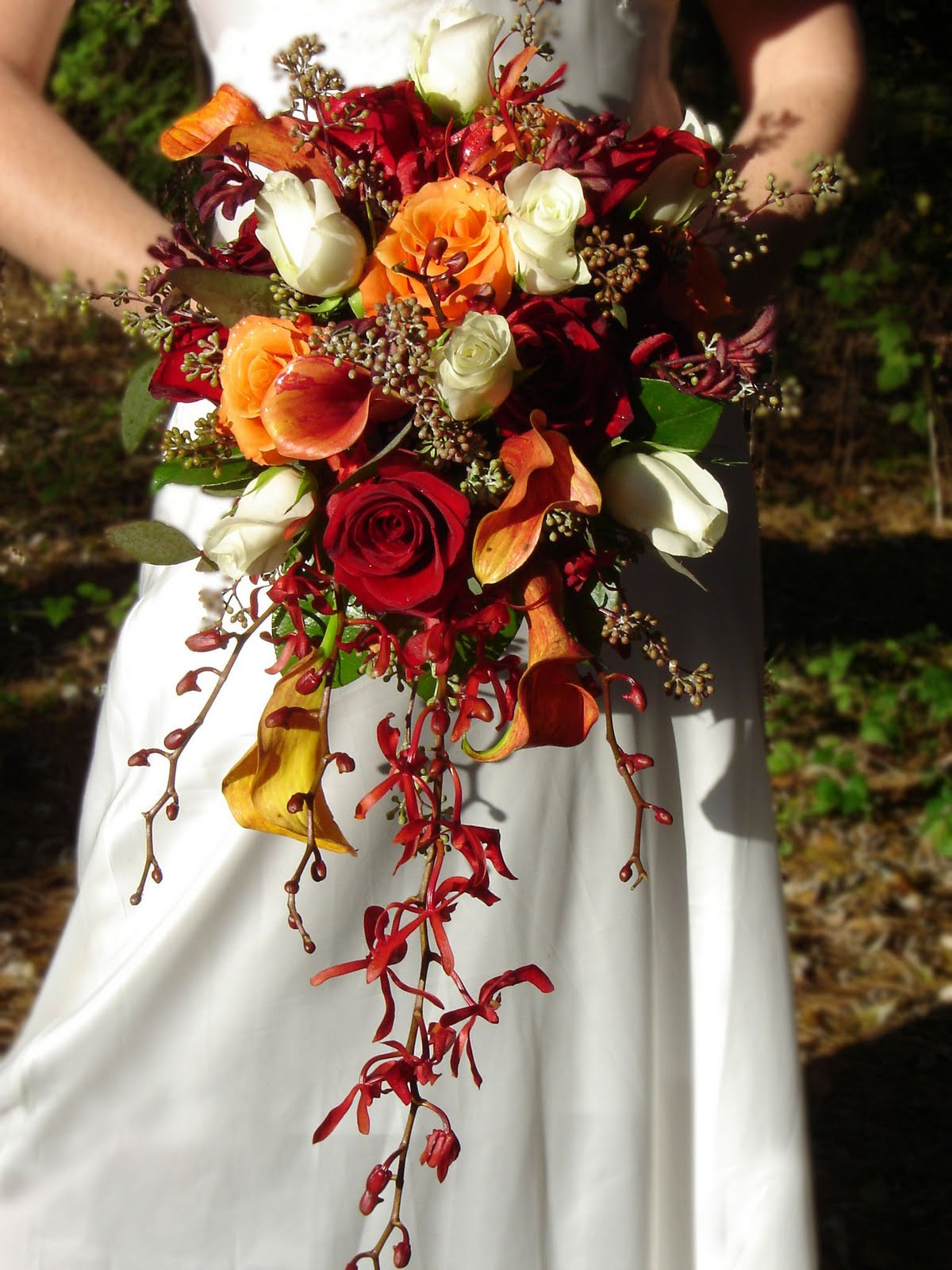 Fall Color Weddings
 Eliya s blog Halter Wedding Gown wedding