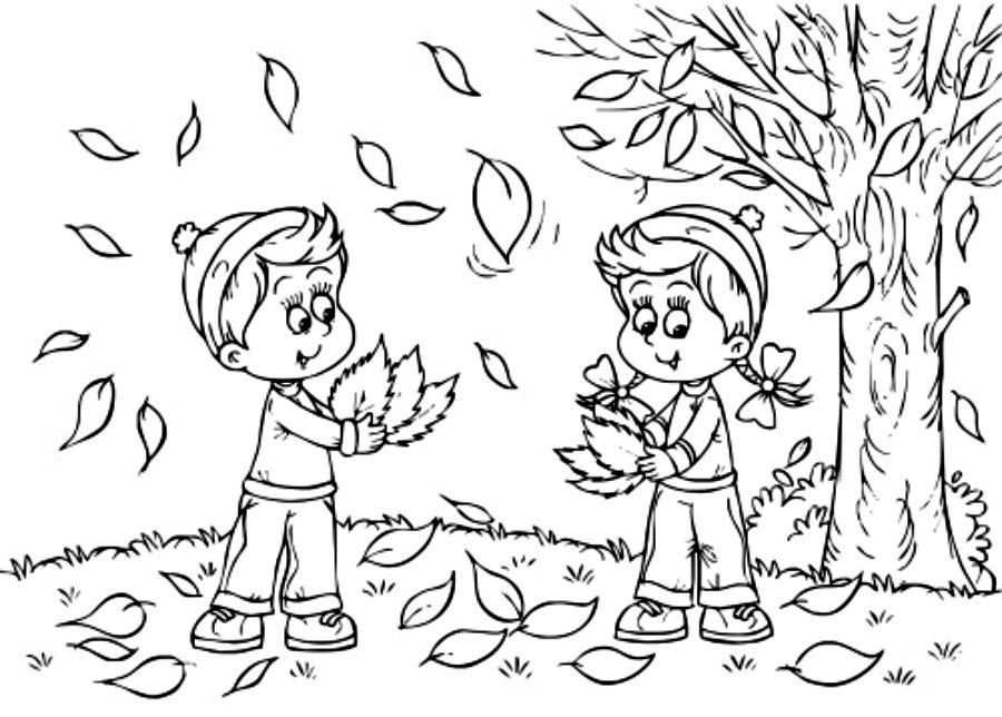 Fall Coloring Pages For Kids
 fall coloring pages for kids