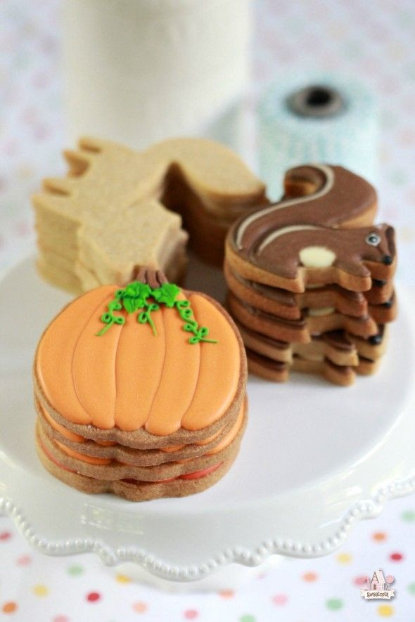 Fall Cut Out Cookies
 Pin on Dessert Love