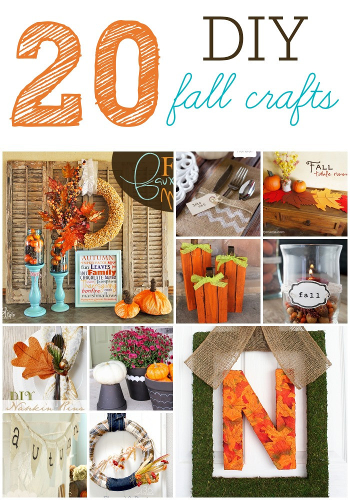Fall DIY Decorations
 20 DIY Fall Craft Projects – Six Sisters Stuff